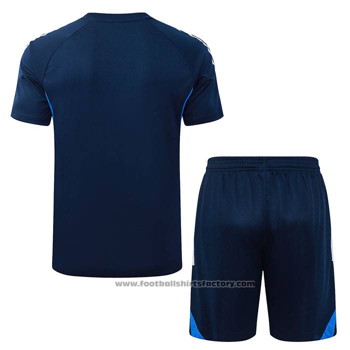 Tracksuit Real Madrid Short Sleeve 2025-2026 Blue White - Shorts
